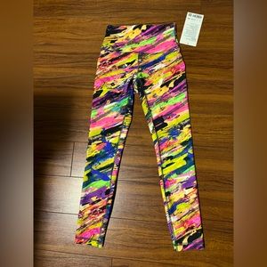 lululemon wunder trains NWT size 4 catalyst multi